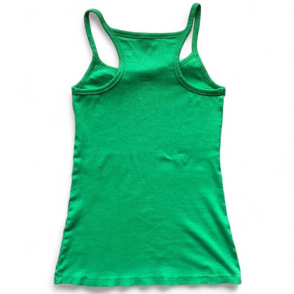 00s G21 Green Ribbed Tank - Picture 4 of 4